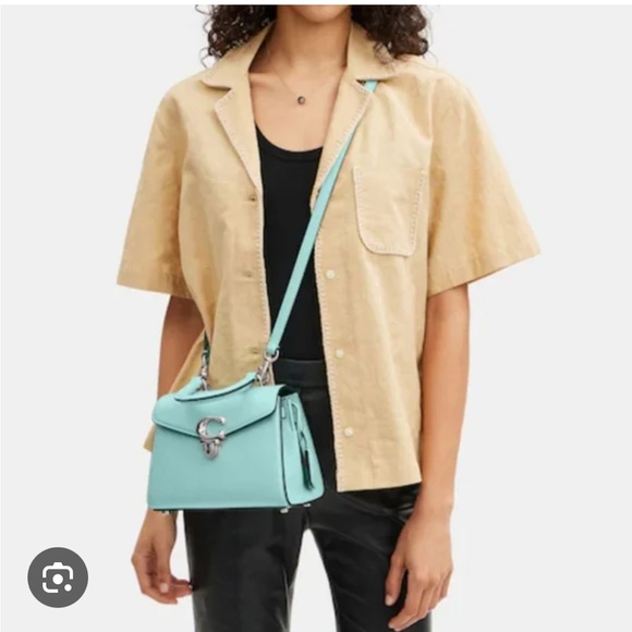 Coach Sammy Top Handle Bag 21 in colour Faded Blue NWT - Picture 16 of 16